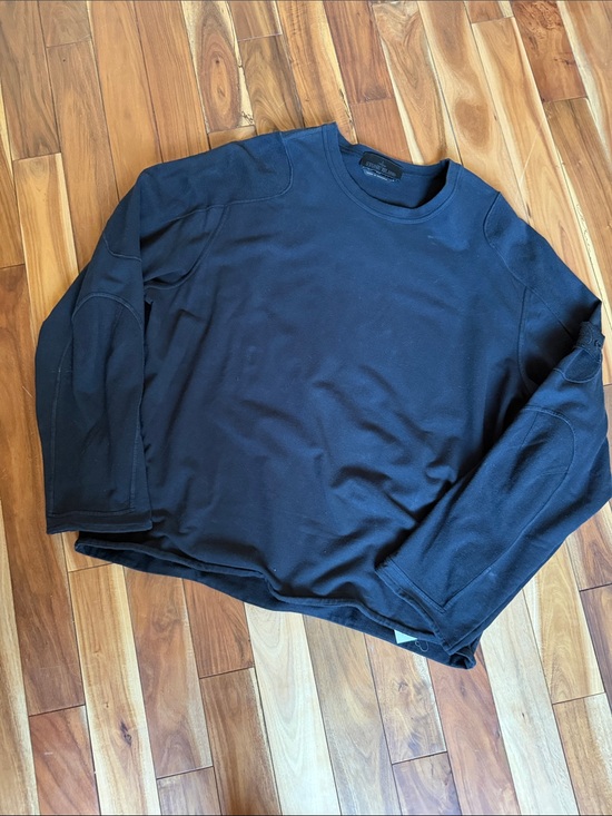Stone Island Other - Stone Island shadow project monogram Long-Sleeve Crewneck Shirt